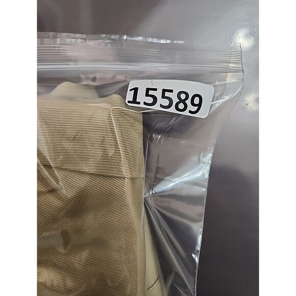 Old Navy Barrel Ankle Pants Womens L Petite Khaki Pull On Elastic Waist NEW - Picture 10 of 10